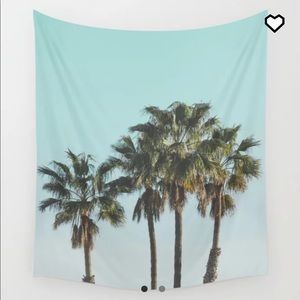 Society 6 palm tree tapestry 49x58